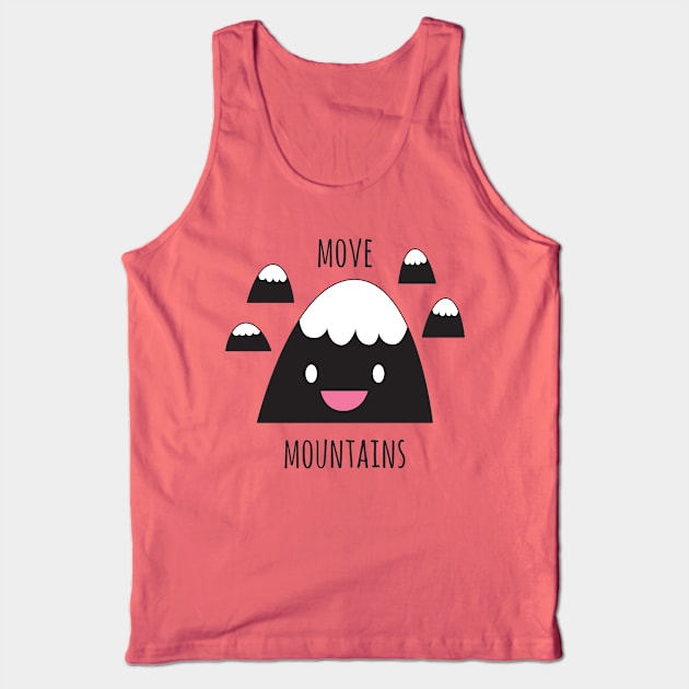 Move Mountains I Tank Top by littleoddforest